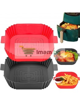 Квадратна силиконова тавичка за Air Fryer